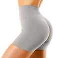thumbnail image 4 of Akiihool Swimsuit for Women 2024 High Waisted Bikini Bottoms Swimsuit Shorts Swim Bottoms Swimwear, Gray XL, 4 of 4