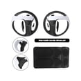 thumbnail image 3 of Silicone Controller Pad for PS VR2,4 in 1 Accessories Kit for PS VR2 Controller with Anti-Slip Handle Cover Grip Protection Black, 3 of 7