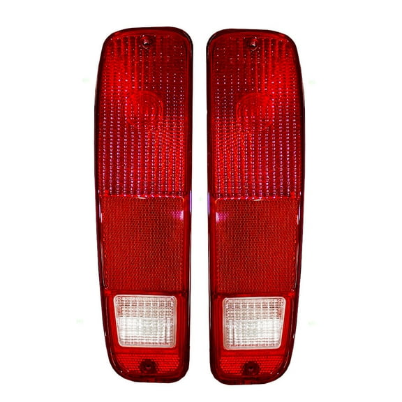 NEW PAIR OF TAIL LIGHTS COMPATIBLE WITH FORD BRONCO 1979-1978 F-150 FO2809104 D4TZ 13404 A D4TZ-13405-A D4TZ13404A D4TZ-13404-A FO2800101 D4TZ 13405 A D4TZ13405A
