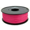 Gizmo Dorks 1.75mm Specialty Blacklight ABS Filament for 3D Printers 1 kg / 2.2 lbs, Flourescent UV Red