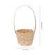 thumbnail image 4 of 8Pcs Bamboo Woven Fruit Storage Basket Outdoor Basket Handmade Flower Baskets, 4 of 4