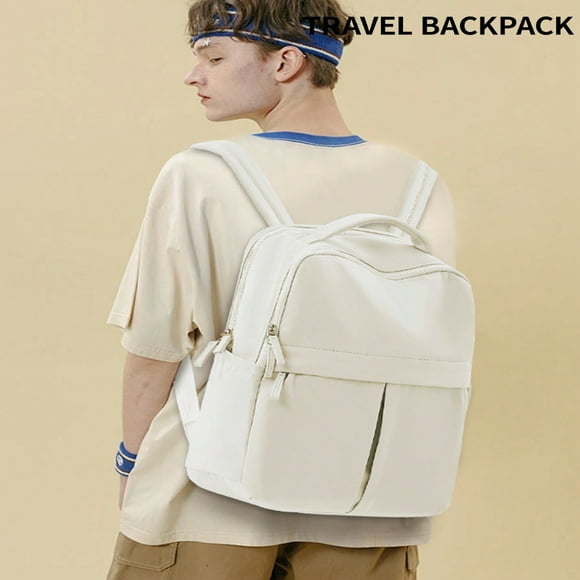 Lindbes Waterproof Backpack Luggage Bag School Backpack Bookbag School Bag Lightweight Carry On Travel Backpack For Women Men Travel Essentials Backpack With USB Charging Port & Luggage
