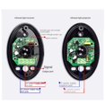 thumbnail image 2 of Sensor de haz infrarrojo, 1 par de detector fotoeléctrico único, host de alarma IR activo para sistema de seguridad, 2 of 5
