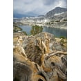 thumbnail image 2 of Paulson, Don 11x14 Black Ornate Wood Framed with Double Matting Museum Art Print Titled - California, Inyo National Forest Steelhead Lake, 2 of 4