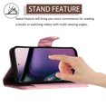 thumbnail image 4 of Allytech Wallet Case for Motorola Moto G Stylus 5G (2023) with Card Cash Slots, Luxury Premium PU Leather Kickstand Shoulder Strap Lanyard Shockproof Anti-Fall Full Protective Flip Shell - Pink, 4 of 8