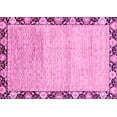 thumbnail image 1 of Ahgly Company Indoor Rectangle Abstract Pink Modern Area Rugs, 3' x 5', 1 of 4