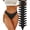 12Pack B, variant on Cotton Underwear for Women Soft Low Breathable Thongs for Womens Stretch Ladies Panties Thong 12 Pack S-XXL Black