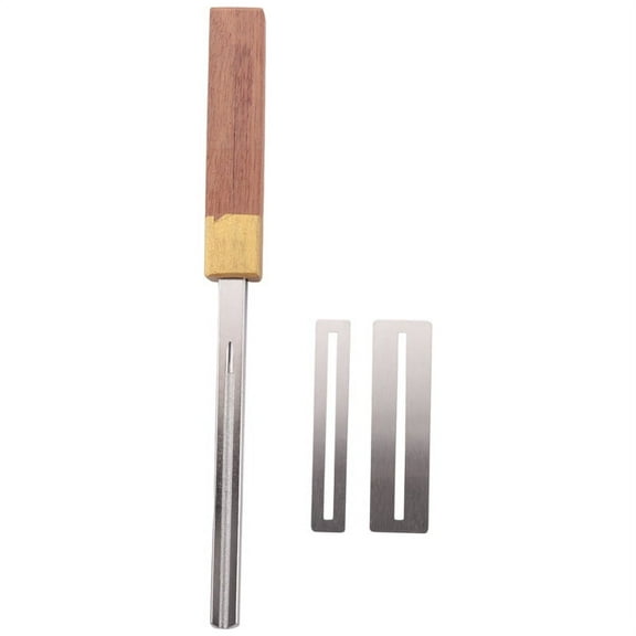 Guitar Fret Crowning File,Fret Edge File,Fret End Rounded Tool,Three Radius Slot&Fik5144