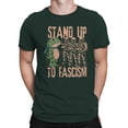 thumbnail image 2 of Stand Up to Fascism Protest Art Men's T-shirt, 2 of 3