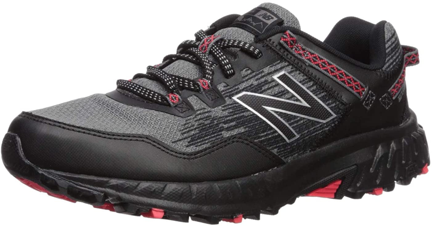 New Balance Men's 410 V6 Trail Running Shoe, Black/Castlerock, 8 XW US ...