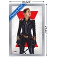 thumbnail image 3 of Marvel Black Widow - Black Widow One Sheet Wall Poster, 14.725" x 22.375", Framed, 3 of 3