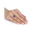 thumbnail image 5 of Everly Women's Garnet 14K Rose Gold Engagement Ring, 5 of 6