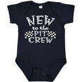 thumbnail image 3 of Inktastic New to the Pit Crew Racing Flags Boys or Girls Baby Bodysuit, 3 of 5