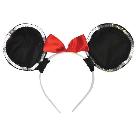 Deluxe Mouse Ears Adult Halloween Accessory