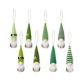 thumbnail image 1 of Handmade Gnomes Elf Decorations 4x St-Patrick Day Hanging Gnome Ornaments Set Faceless for Doll Lucky Clover Hanging Pen, 1 of 4