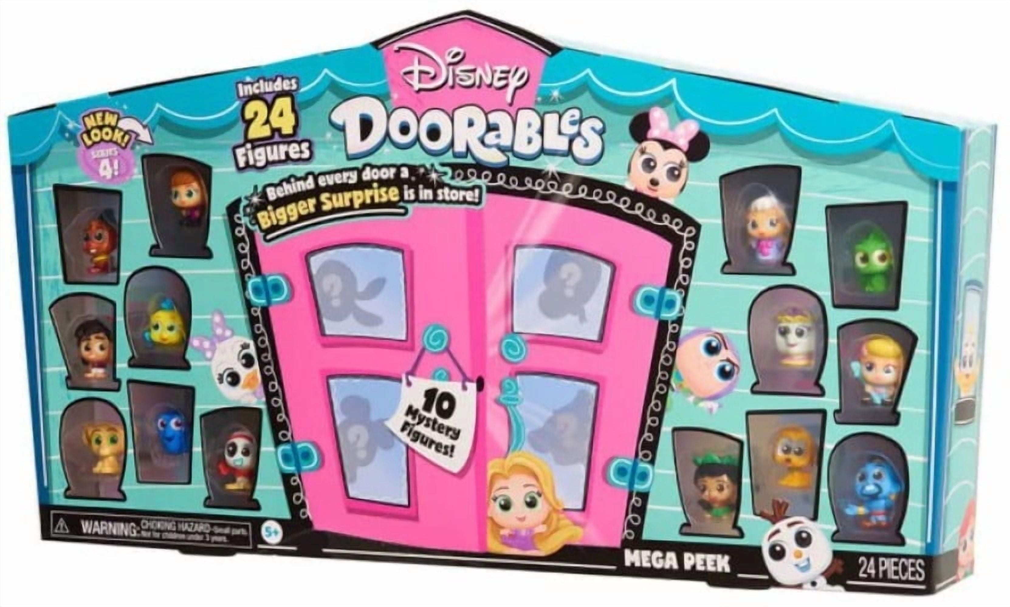 Moose Toys Disney Doorables Series 10 Mega Peek Playset, 30