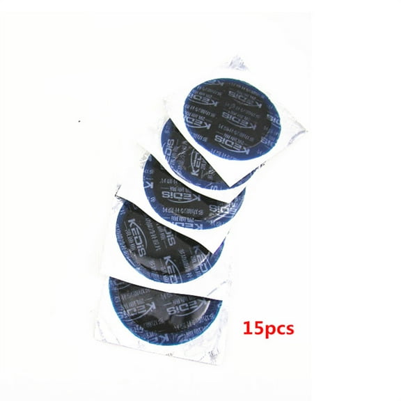 Acaigel 15Pcs 55Mm Rubber Radial Tire Repair Patch Round Tubeless Assortment