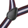 thumbnail image 4 of Elastic Y-Shape Braces Men\\'s Women\\'s Solid Color/Stripe Adjustable Suspenders, 4 of 5