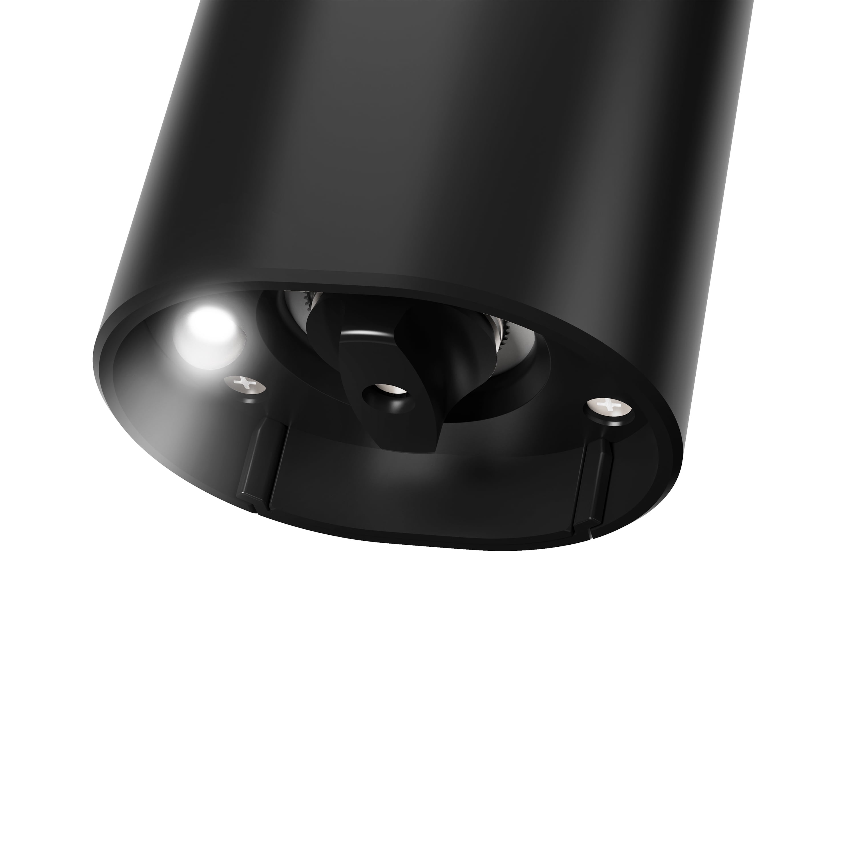 Beautiful 3-Piece Rechargeable Electric Salt and Pepper Grinder Set with Charging Base, Black Sesame by Drew Barrymore