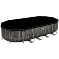 thumbnail image 3 of Bestway Power Steel Oval Above-ground Pool with Solar Heater - 6.71 m (22 ft.), 3 of 4