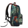 thumbnail image 3 of Rooster Vintage Cool Art Backpack Casual College Bag Zipper Laptop Daypack Hiking Rucksack Travel, 3 of 5
