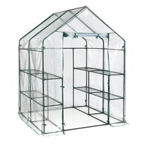 Miracle-Gro Mini Greenhouse  4' 8" X 4' 8" X 6' 5"