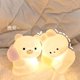 thumbnail image 4 of Bonita lámpara con forma de conejo, iluminación suave, luz de noche pequeña, luz de mesita de noche, decoración, ambiente de dormitorio, regalo para niña, 4 of 6