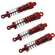 thumbnail image 4 of RC Metal Automóviles Amortiguador 4x desmontable Decorativo Dimático Modificado Accesorios Reemplazo de piezas para WPL C14 C14K rojo 1:12 escala Vogacara FN000894-03, 4 of 6