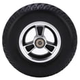 thumbnail image 1 of Wheelchair Wheel Replacement Solid PU Reinforced Aluminum Alloy Hub Walker Accessories 193mm, 1 of 5