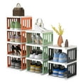 thumbnail image 1 of Toytexx 12-Tier Shoe Rack Organizer, Compact Closet Storage Cabinet for Bedroom, Entryway, 1 of 7