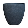 thumbnail image 1 of Maceta Suculenta Redonda de Plástico Sunnimix para plantas de interior Con Orificio de drenaje Gris negro, 1 of 8