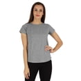 thumbnail image 1 of Inkmeso T-Shirt à Manches Courtes Uni pour Femmes Coupe Régulière Décontractée T-shirts Basiques Doux, 1 of 7