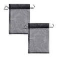 thumbnail image 1 of 2PC Kids Snack Boxes For School Fruit Bags 2024 Upgraded Garden Netting Bags With Drawstring 100 Pcs Fruit Netting Bags Reusable Netting Barrier Bags For Protecting Fruits And Vegetables Black, 1 of 9
