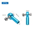 thumbnail image 2 of Unique Bargains M4xL26mm Lever Steering Linkage Tie Rod Ball Head Link Joint End Metal Blue for RC Crawler Car Pack of 6, 2 of 4