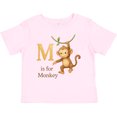 thumbnail image 3 of Inktastic M is for Monkey Boys or Girls Baby T-Shirt, 3 of 5