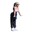 thumbnail image 3 of Figura femenina en miniatura a escala 1/64, simulación pintada, personaje en miniatura Prensa, 3 of 8