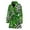 196, variant on Exotic Tropical Giraffe Pattern Women Bathrobe One Size Univeral Fits, Aloha Tropical Hawaiian Fashion Lightweight Plush Fleece Long Robe For Women