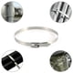 thumbnail image 4 of Bridas de acero inoxidable plateadas Gear GO de 4,6 x 200 mm (100 unidades), 4 of 7