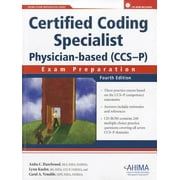 Angle View: Certified Coding Specialist Physician-Based (CCS-P): Exam Preparation [With CDROM] [Paperback - Used]