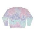 thumbnail image 3 of Glamour Queen Unisex Tie-Dye Sweatshirt in Cotton Candy with 'I Will Need Bail Money' Logo, 3 of 5