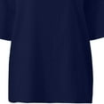 thumbnail image 4 of Birdeem T-Shirt à Manches Courtes pour Femmes, en Coton Vintage et Uni, Col Rond, Style Élégant, 4 of 5