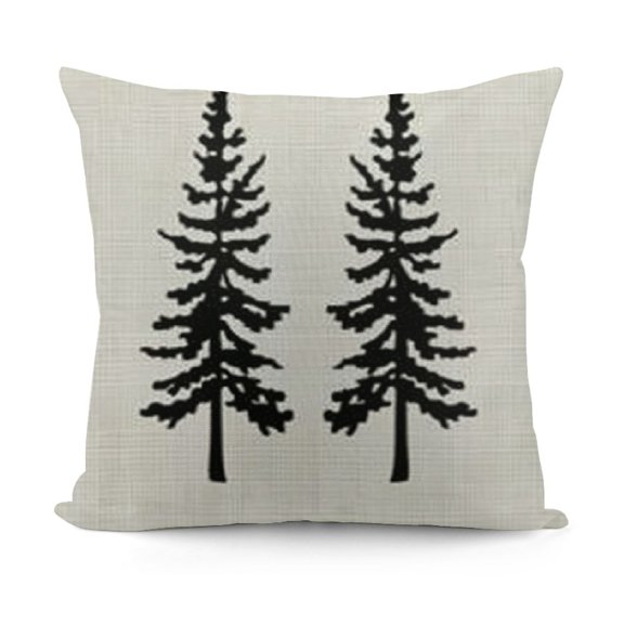 YINGXI Christmas Christmas Decorations Chirstmas Winter Holiday Throw Pillows Covers Christmas Decor 12x12in