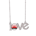 thumbnail image 1 of Sun Masses Chinese Red Revolution Love Necklace Pendant Charm Jewelry, 1 of 3