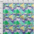 thumbnail image 3 of oneOone Cotton Poplin Sea Green Fabric Tropical Fruits Craft Projects Decor Fabric Printed By The Yard 42 Inch Wide, 3 of 4