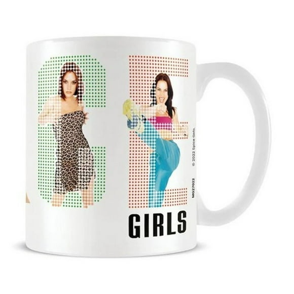 Spice Girls Pixels Mug