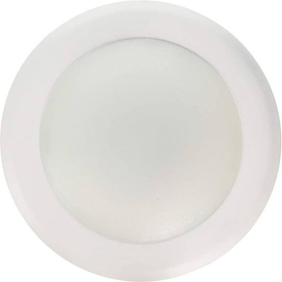 Nora Lighting NLOPAC-R650930AW NLOPAC-R650930AW-15 Watt LED 6" Surface Mount AC Opal-3000K-1,050 Lumens-120V-White, Surface Mount White