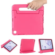 Feishell Kids-Friendly Case for Apple iPad Pro 12.9 inch 2022/2021/2020/2018,Shockproof EVA Foam Cover Portable Handle Stand Child Proof Rugged Protective Case Cover,Rose