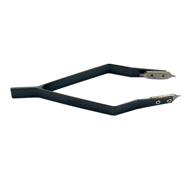 braveheart Watch Spring Bar Tweezers Watch Repairing Spring Accessories Remove Green Tool Bar Dark Gray 12x4x1cm