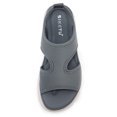 thumbnail image 6 of Gubotare Womens Comfortable Walking Sandals Slip On Cushion Slingback Open Toe Platform Summer Shoes (Grey,Size 8), 6 of 9