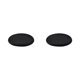 thumbnail image 1 of Billuyoard Cojín de asiento de poliéster, reemplazo portátil, , relajante, transpirable, , 4 estaciones, alfombrilla para sofá de oficina, Negro 2Conjunto, 1 of 6